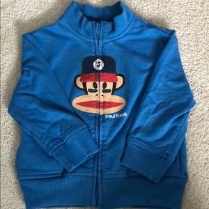 Toddler Boys Paul Frank Zip Up Sweatshirt